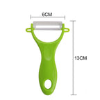 LMETJMA Ceramic Peeler KC0113 Vegetable & Fruit Kitchen Peeler