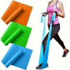 3Pcs Yoga Stretch Belt Set Elastic Resistance Bands Strength Training