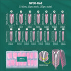 Nailpop Dual Forms Reusable Nail Extension Molds with Scale Design