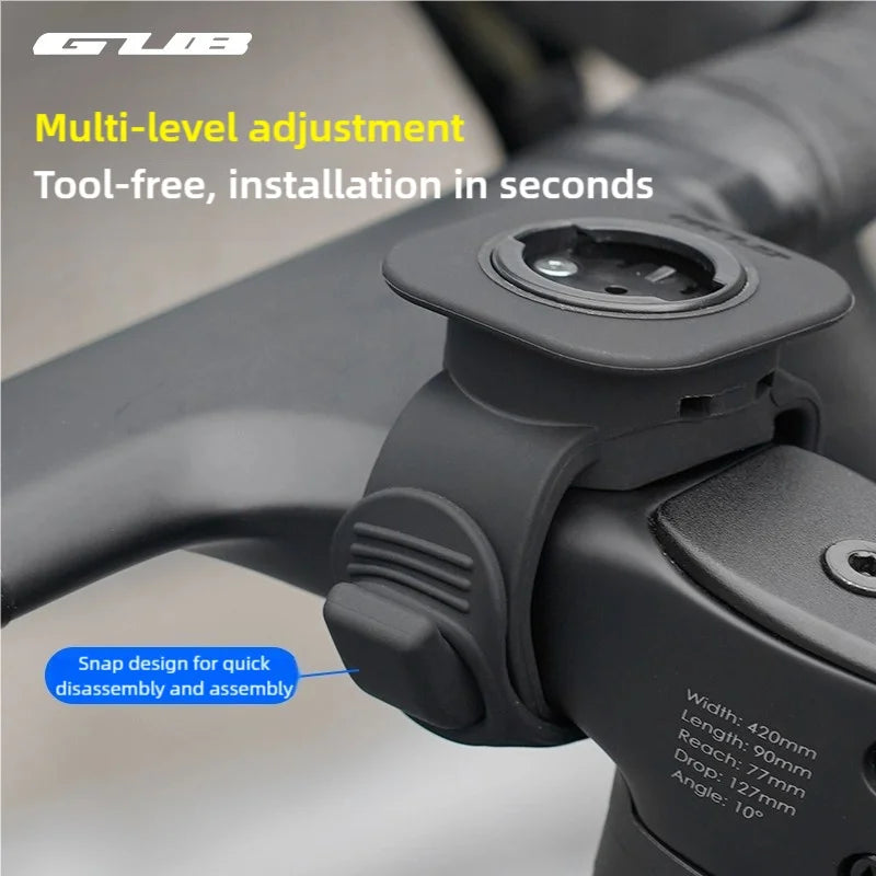 Silicone Bike Computer Mount GUB 630 GPS Speedometer Holder MTB