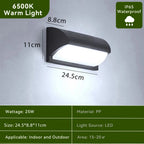 Waterproof LED Wall Light for Porch, Garden & Outdoor Pathways