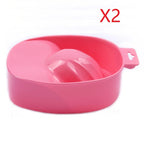 1/2PC Hand Soak Bowl Nail Care & Manicure Spa Tool