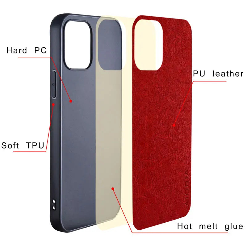 Luxury Leather Soft Case for Nothing Phone 4A Pro 3A 2A CMF Phone