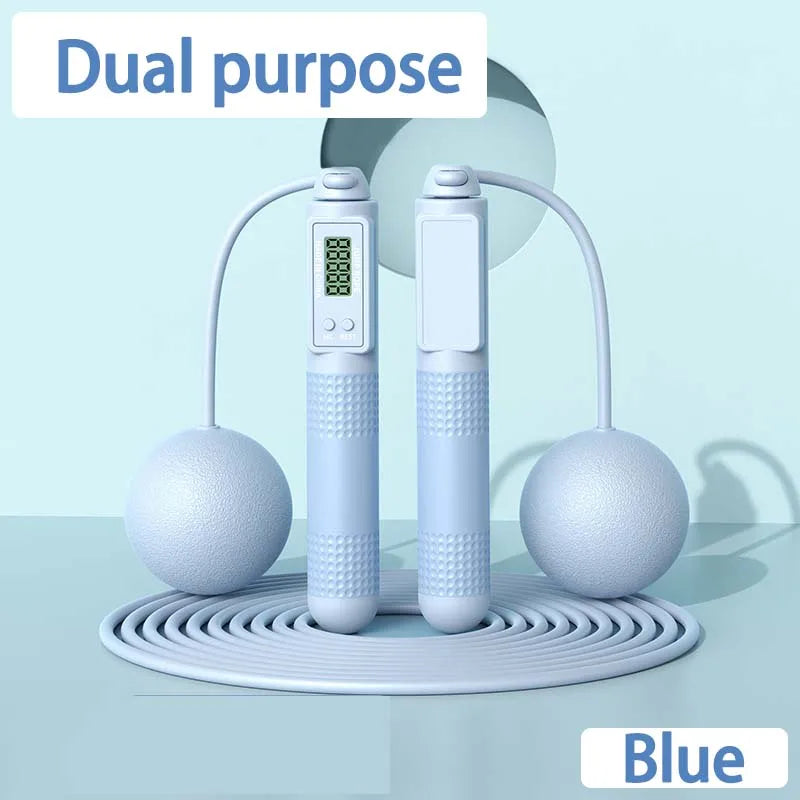 Smart Jump Rope with Counter  Adjustable Calorie Skipping Rope