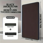 15 20mm Thick NBR Yoga Mat Non Slip Gym Fitness Camping Mat
