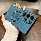 Retro Leather MagSafe Case for Samsung Galaxy S26 S25 S24 S23 S22 S21