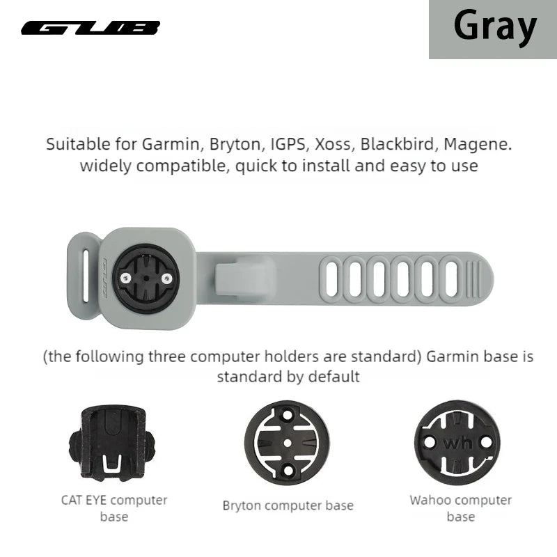 Silicone Bike Computer Mount GUB 630 GPS Speedometer Holder MTB