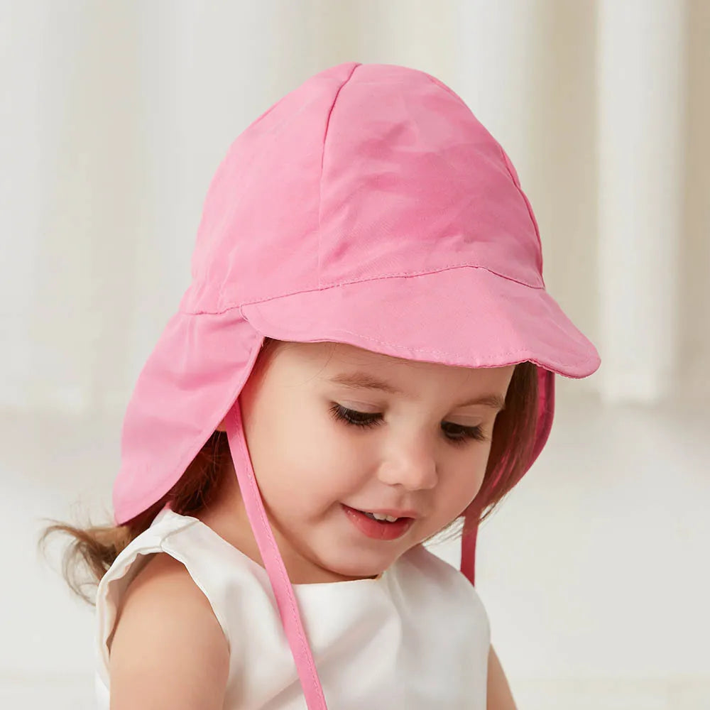 Baby Sun Hat UK Adjustable SPF50+ Kids Summer Cap