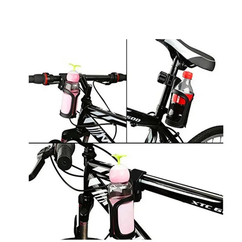 2 Pack Lightweight Bike Water Bottle Cage MTB Road Holder Set