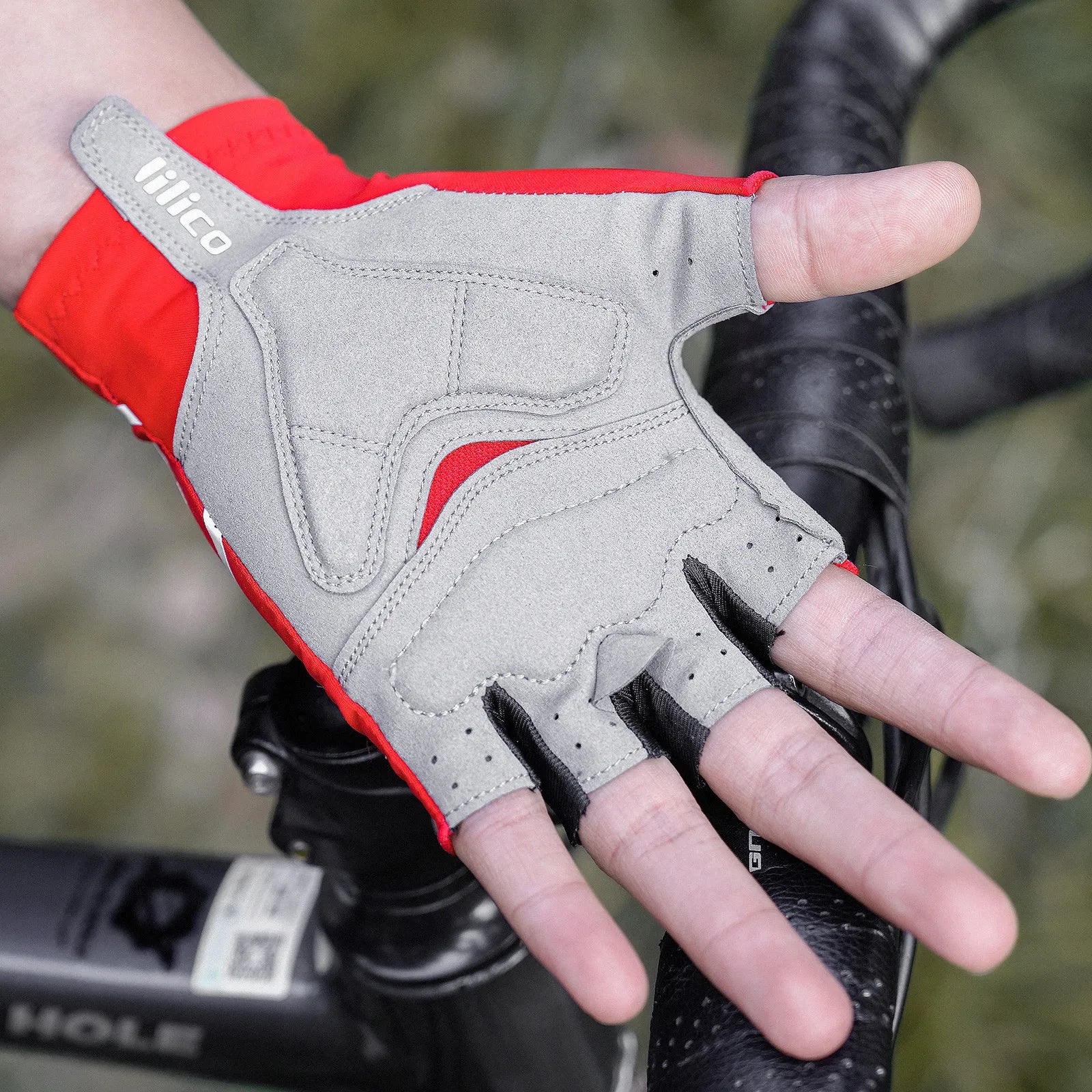 Half Finger Cycling Gloves Anti Slip MTB Road Bike Breathable Secondary image