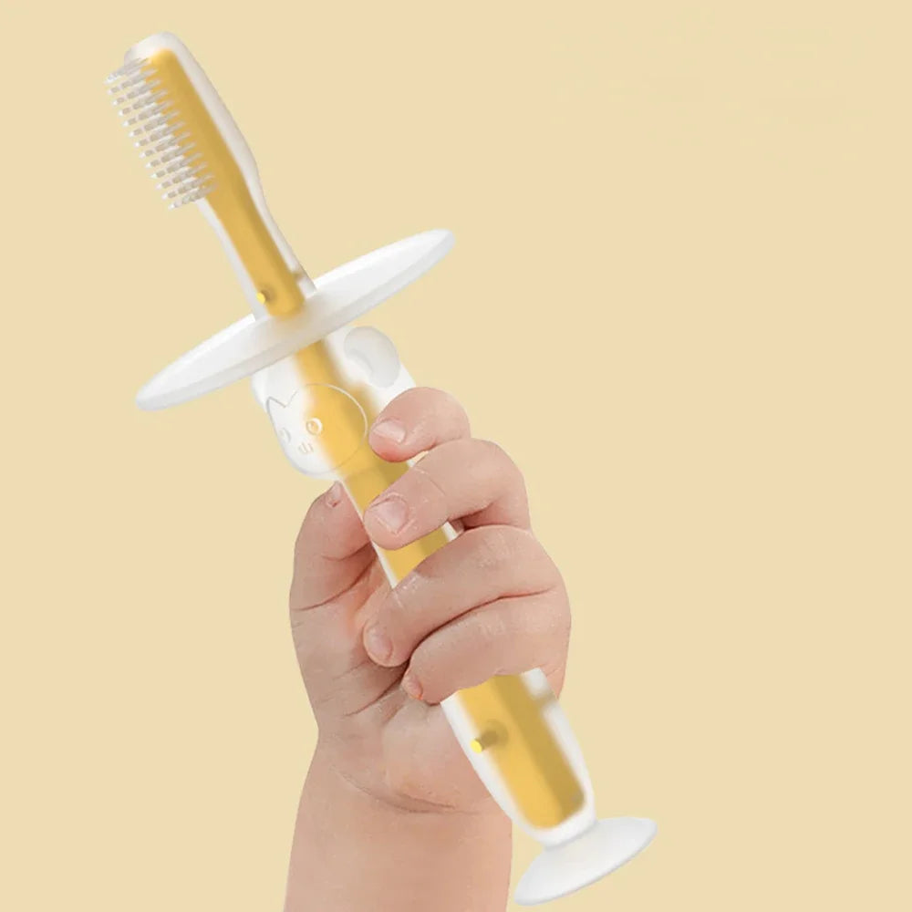 100% Food Grade Silicone Baby Toothbrush Teether Brush