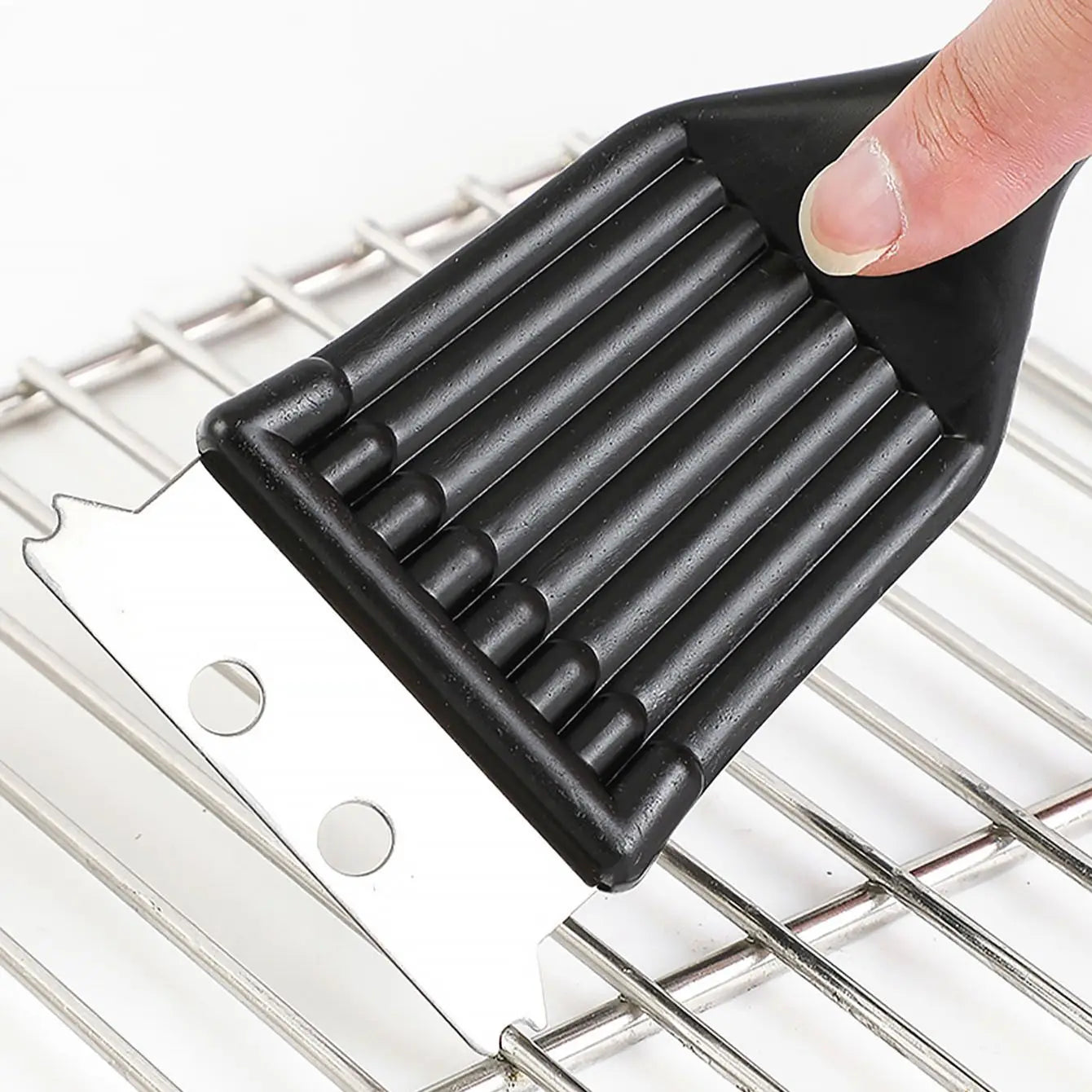 2-in-1 BBQ Grill Cleaning Brush Stainless Steel