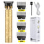 Retro T9 Hair Clipper Cordless Trimmer USB Recharge Barber Shaver Pro