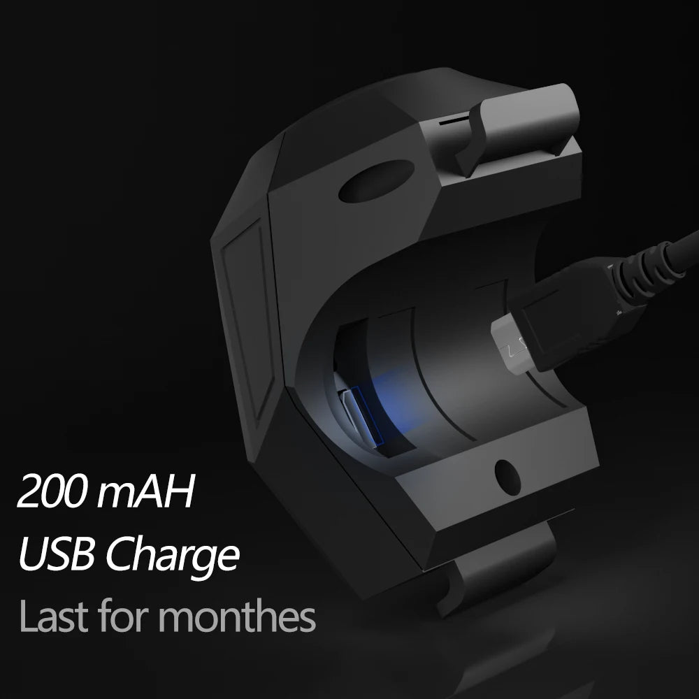 120dB USB Rechargeable Bike Horn Anti-Theft Electric Bicycle Bell