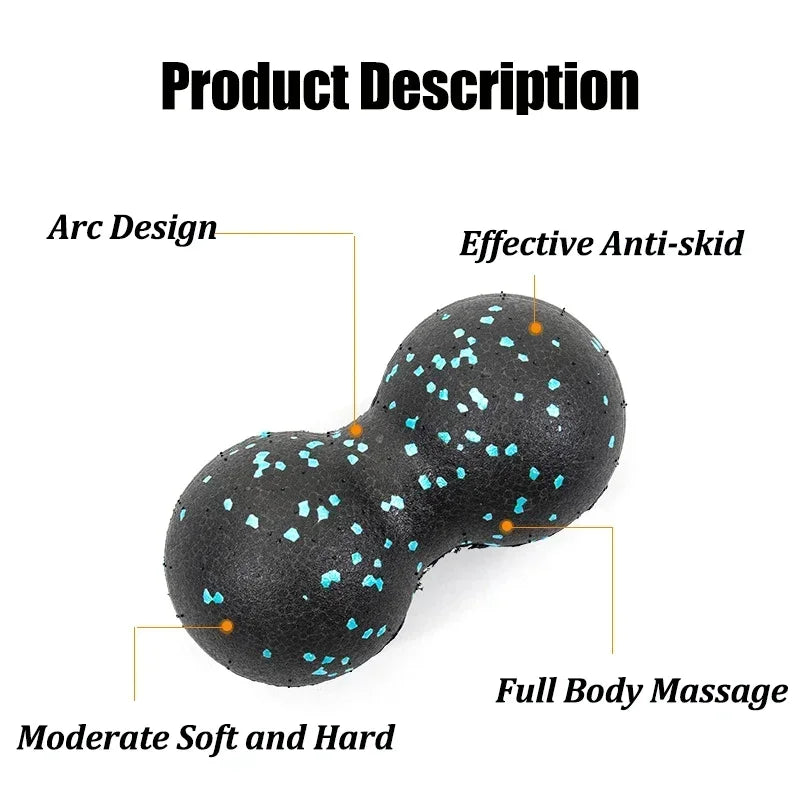 EPP 8cm Peanut Massage Ball UK Fascia & Muscle Relaxation Ball