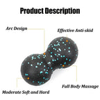 EPP 8cm Peanut Massage Ball UK Fascia & Muscle Relaxation Ball