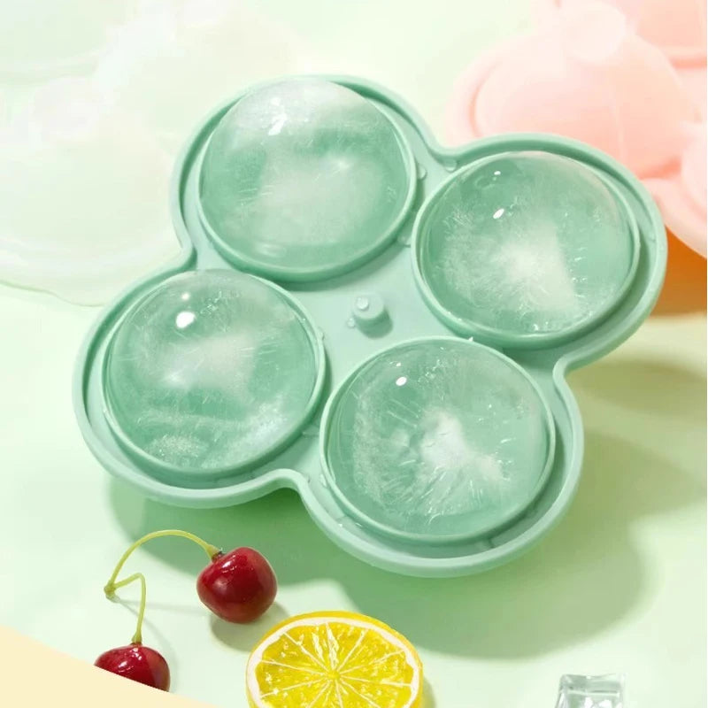 6.5cm Large Ice Ball Mold Silicone Ice Cube Maker for Whiskey & Cocktails Secondary image
