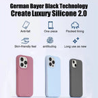 Luxury Liquid Silicone Shockproof Case for iPhone 11-16 Pro Max