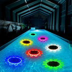 Solar Flower Pool Light Waterproof Color Changing LED