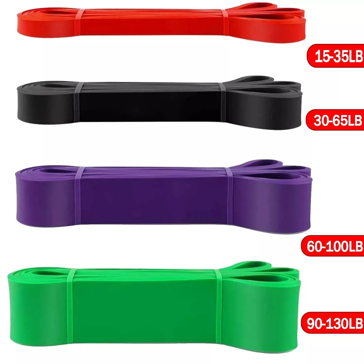 5-120LBS Boxing Resistance Band Set for Home Gym, Yoga & Pilates
