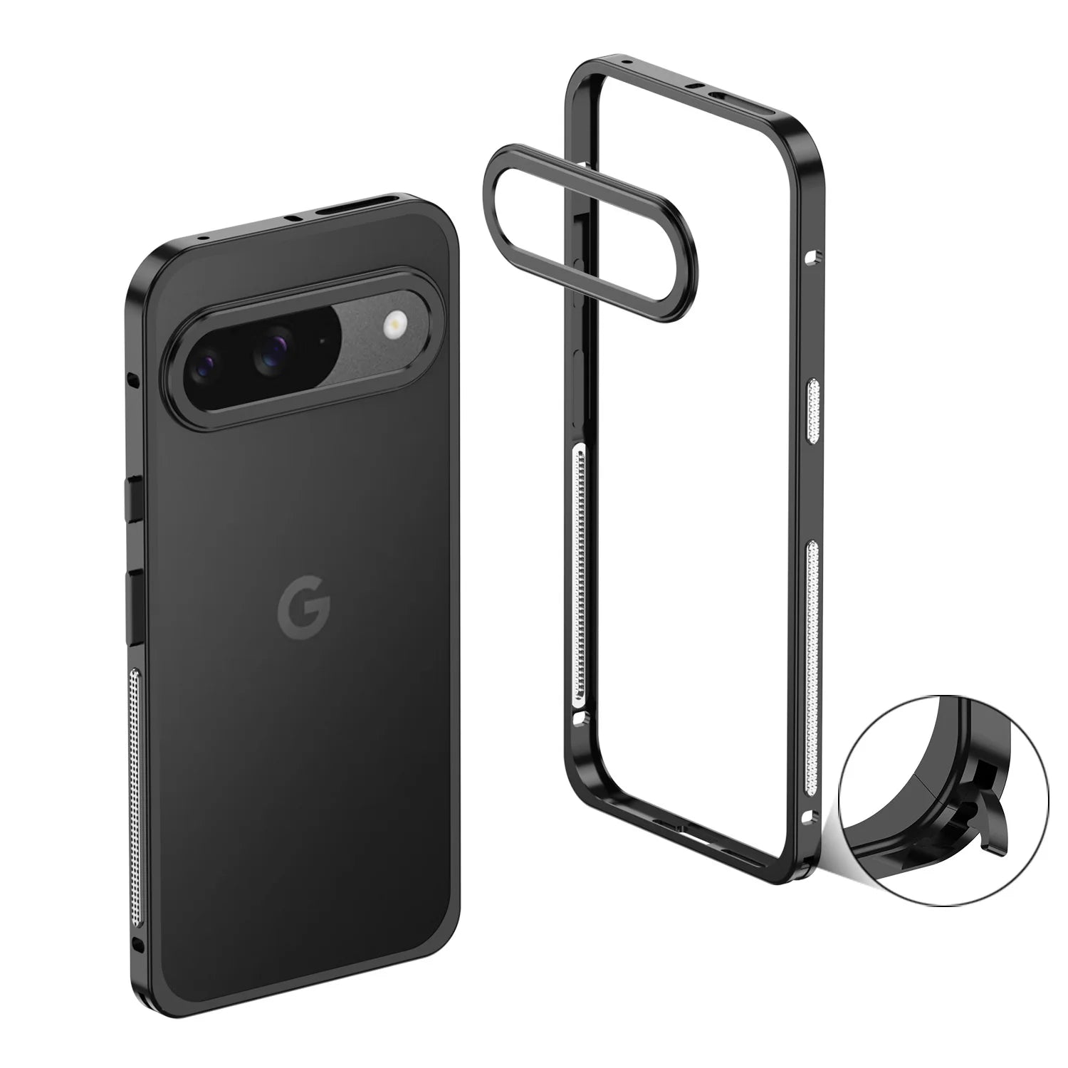 Alloy Metal Lens Protector Case For Google Pixel 10 9 Pro XL 8 Pro 7