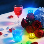 Mini LED Tea Lights with Remote Decorative Submersible Lamps