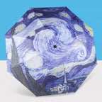 Buy Blue Sky Clouds Folding Umbrella UV Protection Parasol