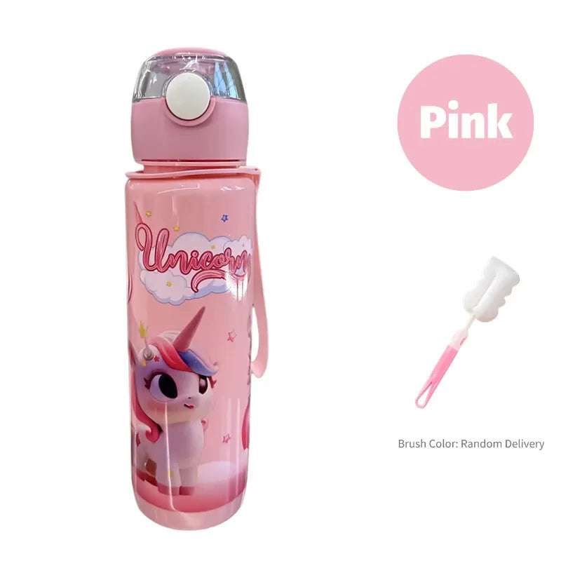700ml Cartoon Space Water Bottle BPA-Free Kids Cup