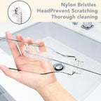 3PCS Bottle Cleaning Brush Set Nylon Tube Cleaner