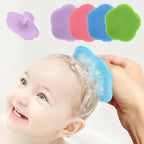 Baby Silicone Shampoo Brush Soft Scalp Massage Bath Brush