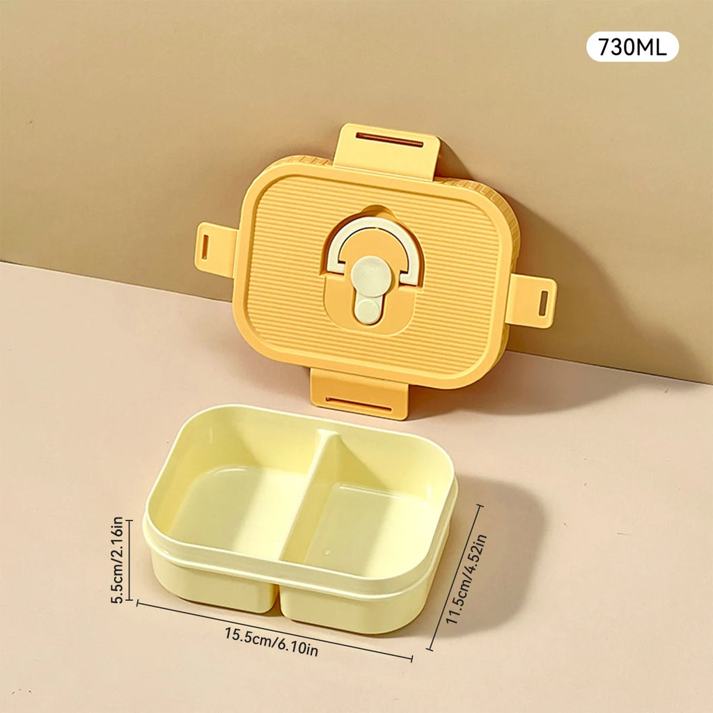 WORTHBUY Portable Lunch Box Leakproof Microwave Safe Bento Box