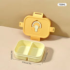 WORTHBUY Portable Lunch Box Leakproof Microwave Safe Bento Box