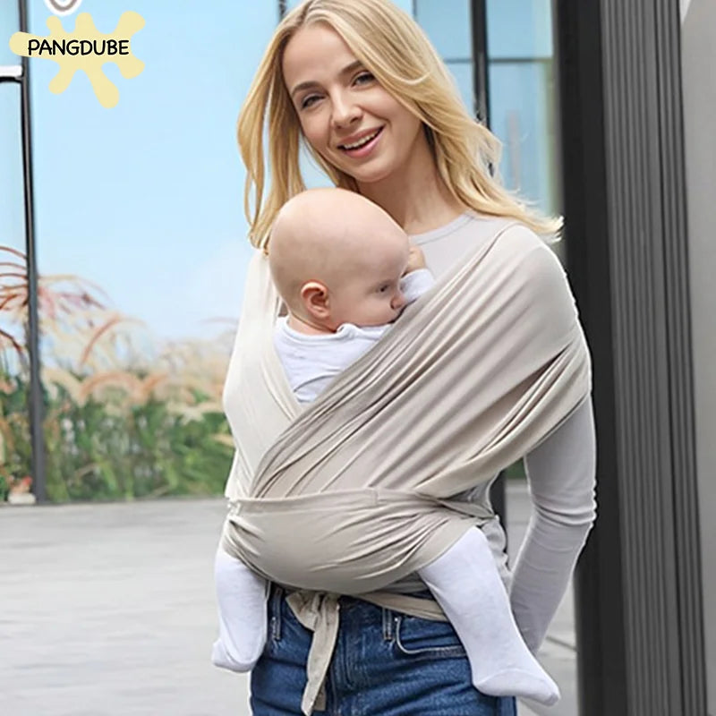 Ergonomic Baby Wrap Sling Carrier Soft Cotton Newborn Carrier 0-36M