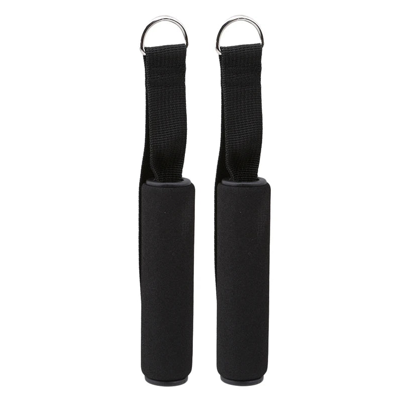 Resistance Band Handles Anti Slip Grip Heavy Duty Gym Cable Handles