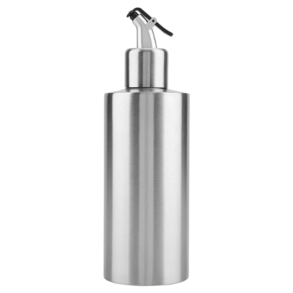 Stainless Steel Oil Bottle Kitchen Oil & Sauce Dispenser