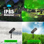 2-in-1 Solar Spotlight & Wall Lamp