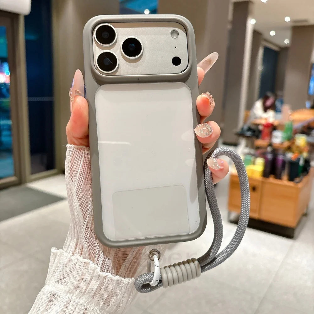 Clear iPhone Case Shockproof Crystal Cover