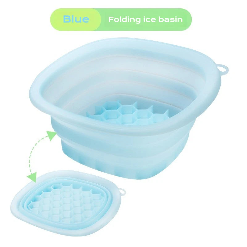 Collapsible Silicone Face Ice Bath Cold Therapy Cryo Skin Tool
