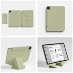 Magnetic Smart Folio Case for iPad Air Pro 13 Mini A17 Pro Cover
