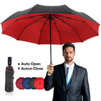 Buy Windproof Double Layer Automatic Umbrella UV Protection