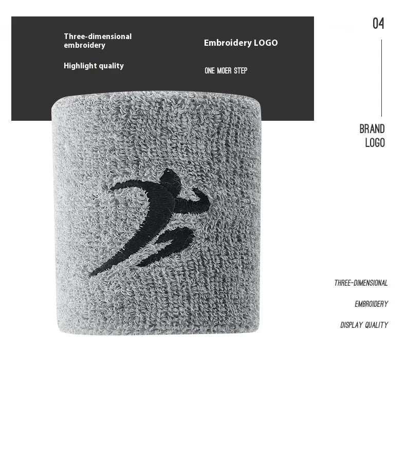 Breathable Sweat Wristbands Men Women Gym Running Tennis Sport