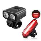 2024 USB Rechargeable Bike Headlight for Night Cycling