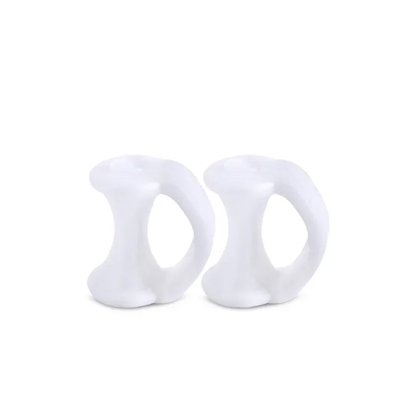 2pcs Silicone Toe Separators Bunion & Foot Care UK