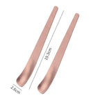 Flat Stainless Steel Coffee Spoon Set Tea Stirrer Dessert Spoons