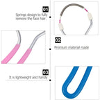 Spring Roller Facial Epilator Women Upper Lip Chin Hair Remover