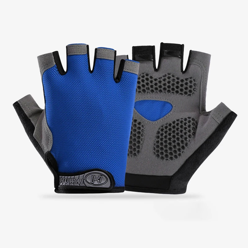 Half Finger Gym & Cycling Gloves Anti-Slip Breathable