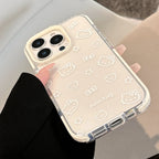 Cute Hello Kitty Transparent iPhone Case