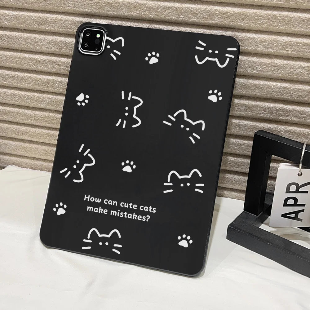 Classic Leopard & Cow Print iPad Case for Air 11 13 Pro & Mini Cover