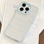 Cute Hello Kitty Transparent iPhone Case