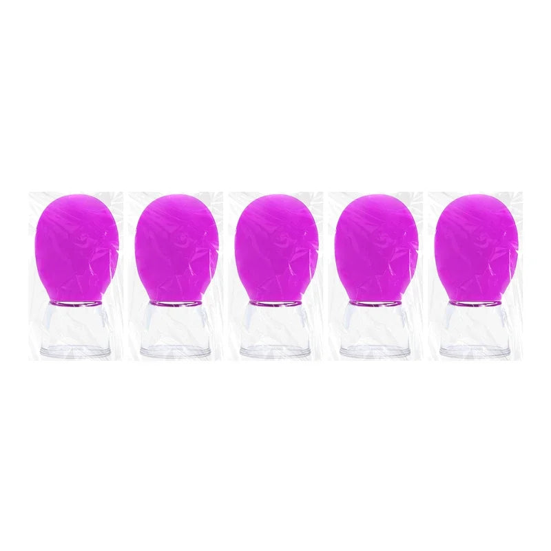 Silicone Vacuum Cupping Massage Set Body Face Cellulite Tool